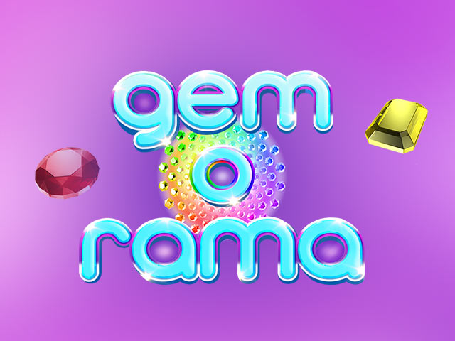 Spēļu automāts ar dārgumu simboliem Gem-O-Rama